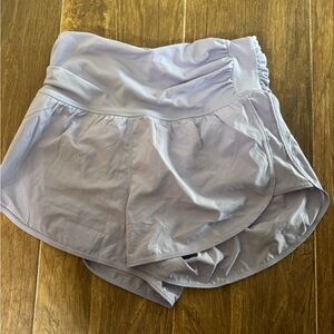 Born Primitive Lavender High Waist Shorts